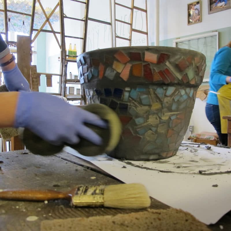 Youth Mosaic Pollinator Bath - Member