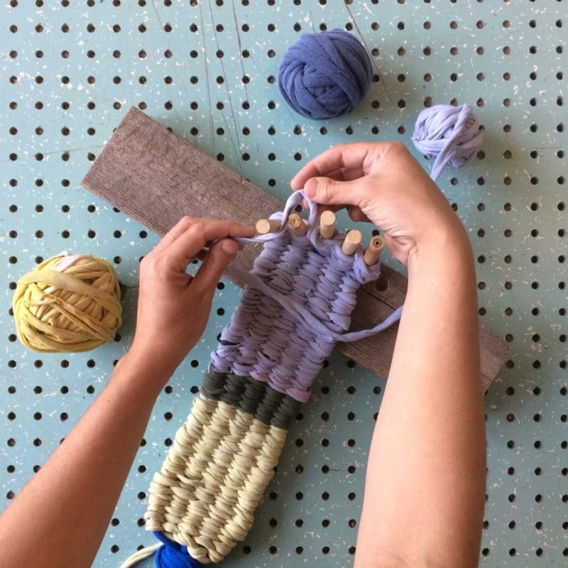 Rag Rug Weaving - Member