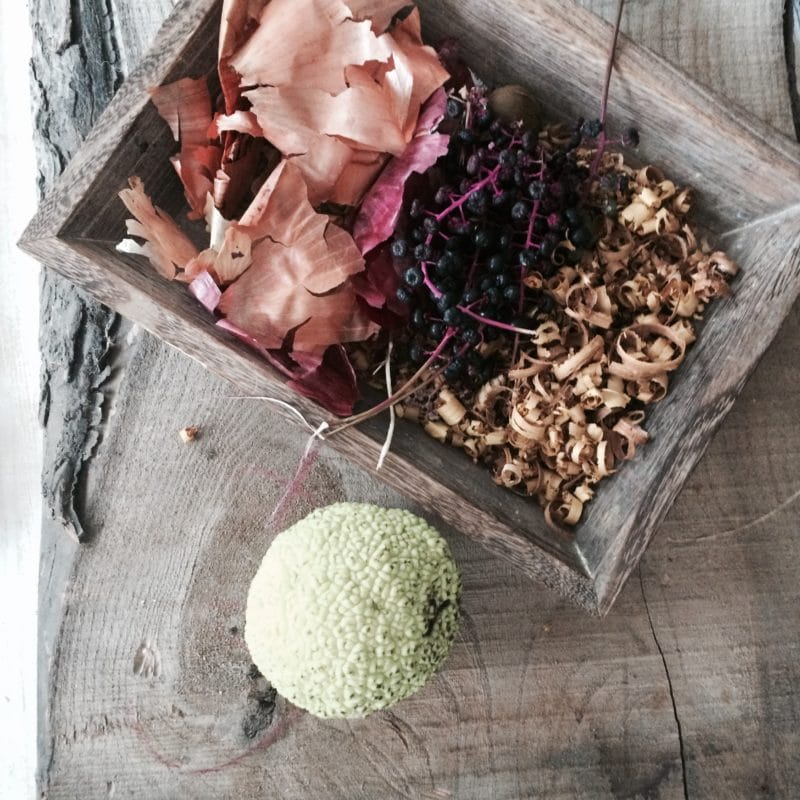 natural dyes and batik resists