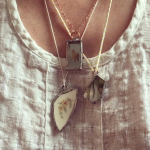 solder glass pendant