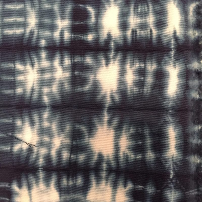 shibori dyeing arashi resist