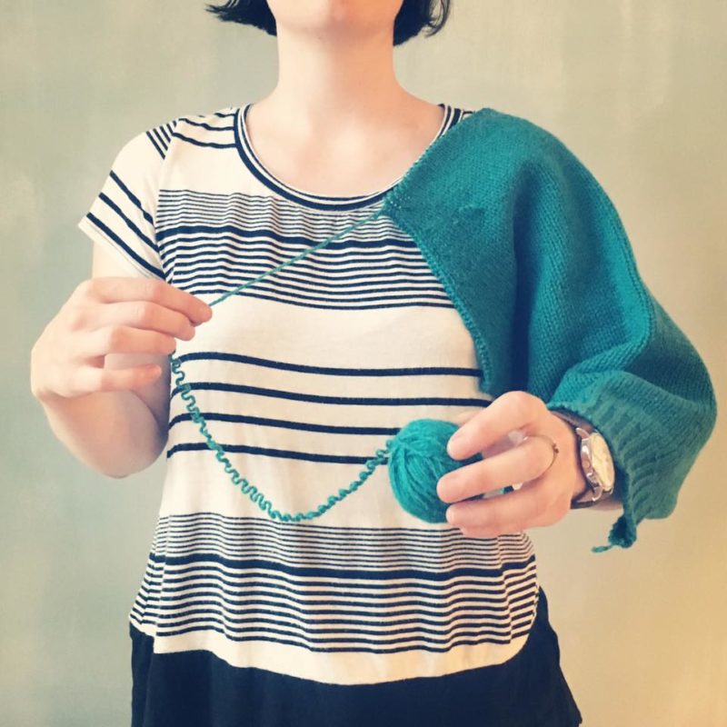 sweater to yarn