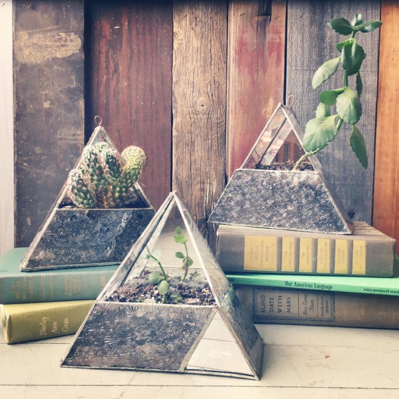 3d upcycled stained glass