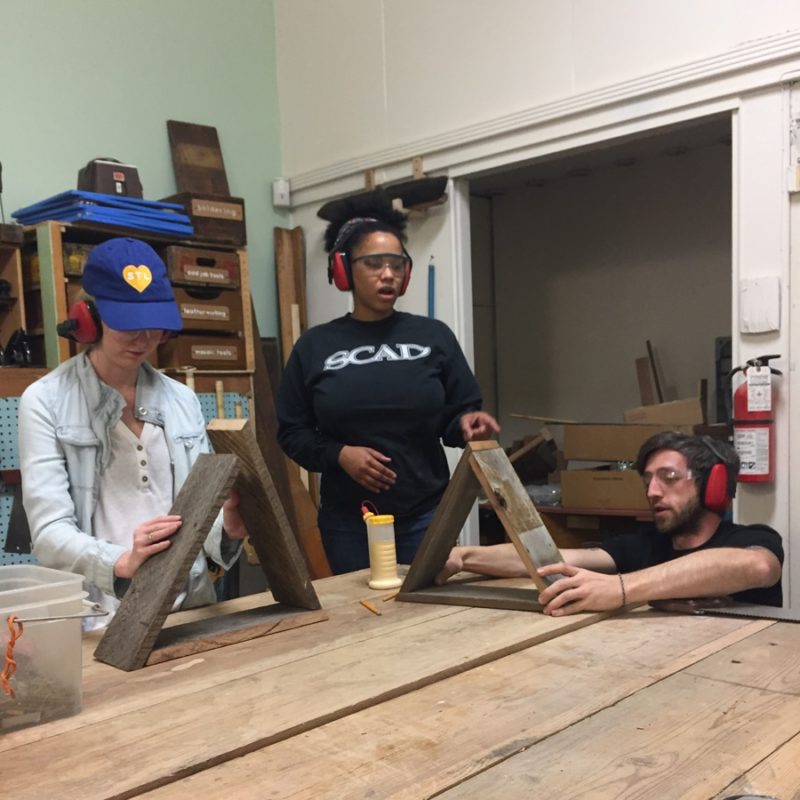 Triangle Wood Shelves - Member