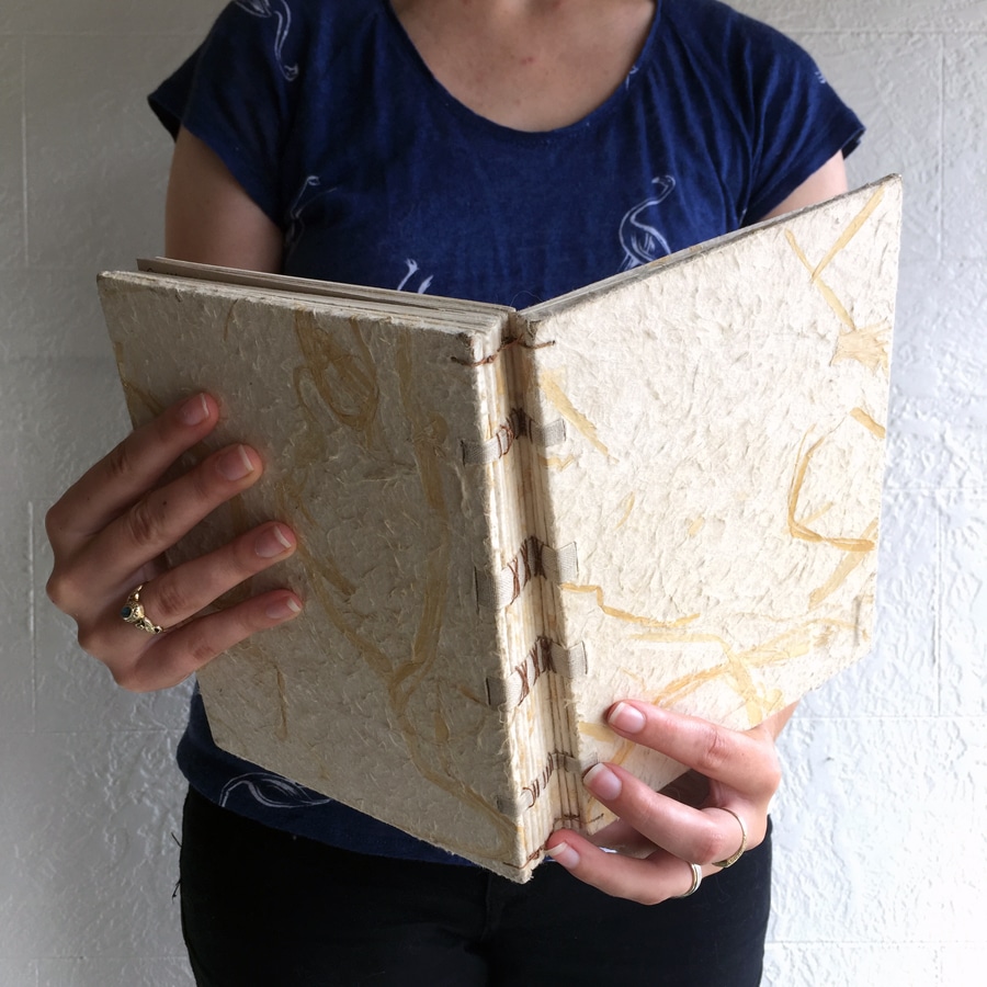 french tape bookbinding