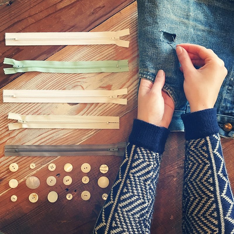 Intro. to Hand Sewing + Mending - Non-Member