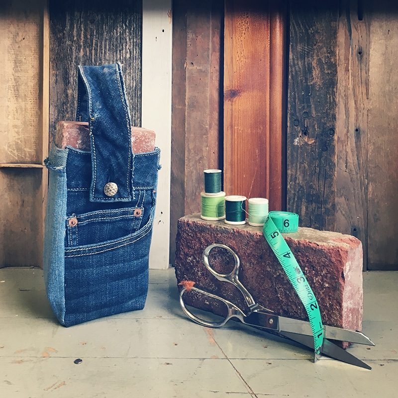 Pattern Making: Denim + Brick Doorstop - Member
