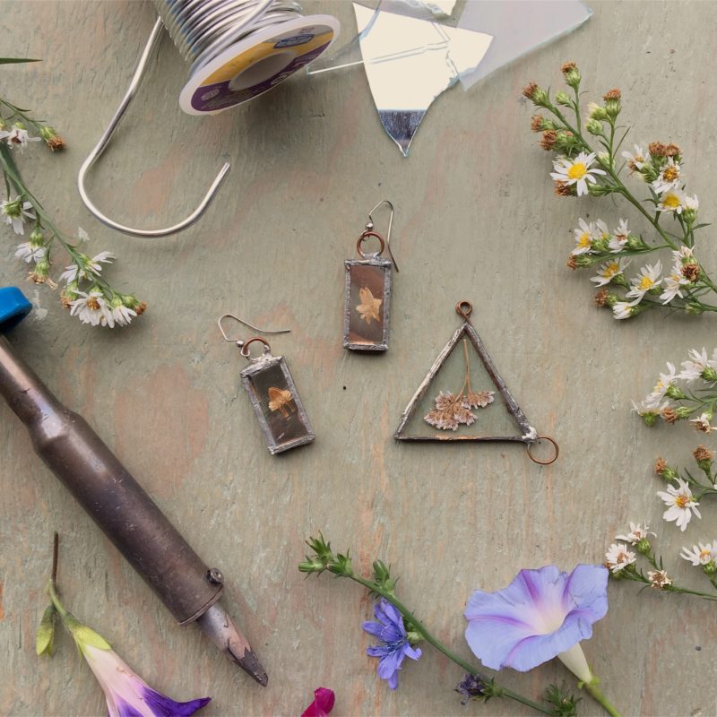 Soldered Botanical Pendants - Non-Member